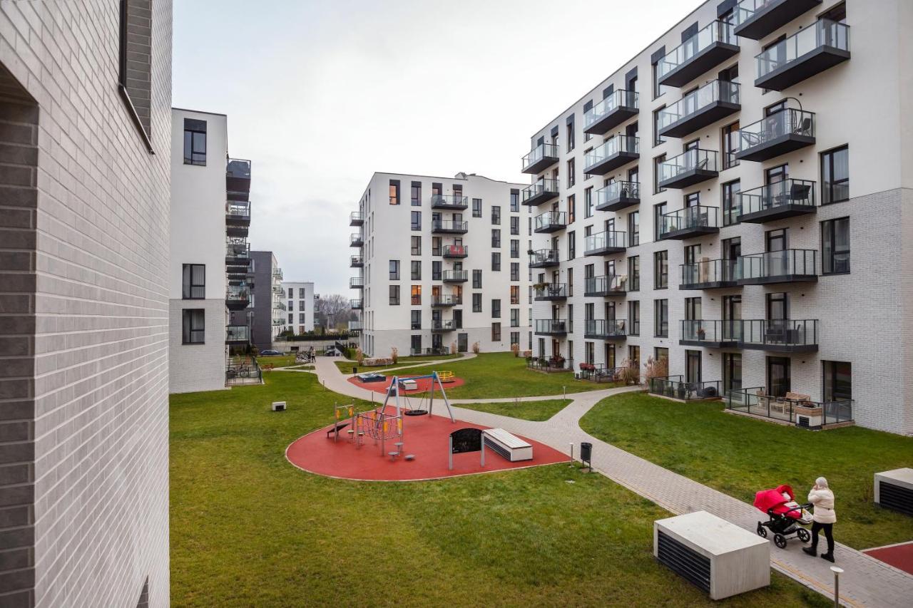 City Center Sanctuary Modern Business-Class Studio With Free Parking In The Heart Of VNO Exterior foto